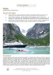 Alaska and British Columbia - Steppes Travel