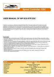 Speed Controller: ESC - Xelaris