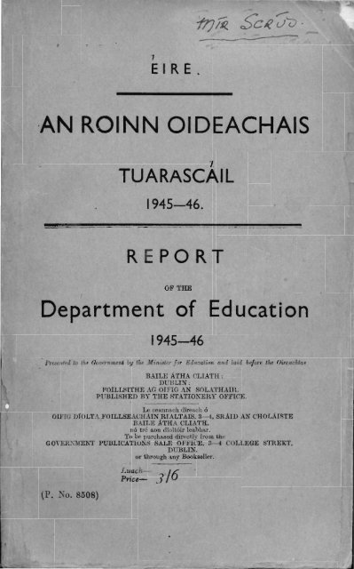 1952-1953 - Department of Education