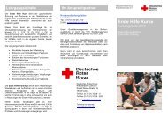 Erste Hilfe Kurse - DRK-KV-Calw eV