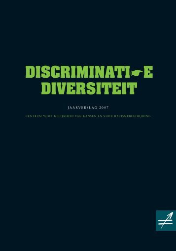 Discriminatie/Diversiteit - Centrum voor gelijkheid van kansen en ...