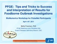 8. PFGE: Tips and Tricks to Success and Interpretation of Results for ...