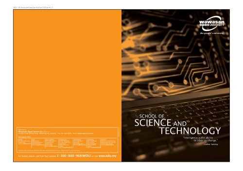 WOU-SST Brochure V2.17 - Wawasan Open University