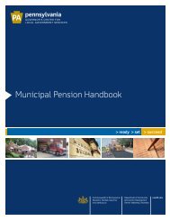 Municipal Pension Handbook - West Whiteland Township