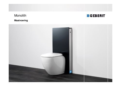 Geberit - Monolith maatvoering - Warmteservice