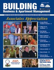 September 2013 BBAM Magazine - HBA of Southeastern Michigan