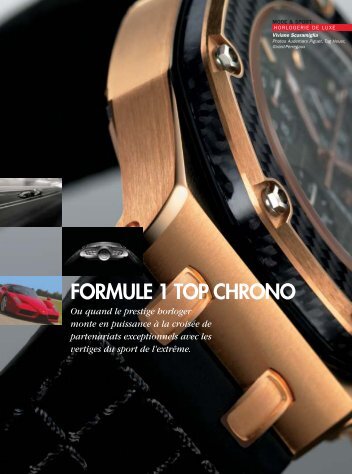 FORMULE 1 TOP CHRONO - Magazine Sports et Loisirs