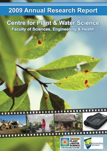 2009 Annual Research Report - Central Queensland University