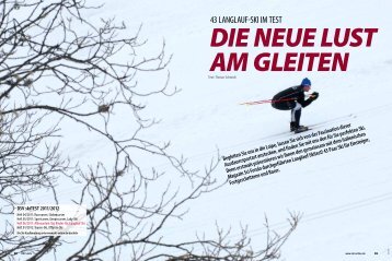 43 LangLauf-Ski im TeST - Deutscher Ski-Verband