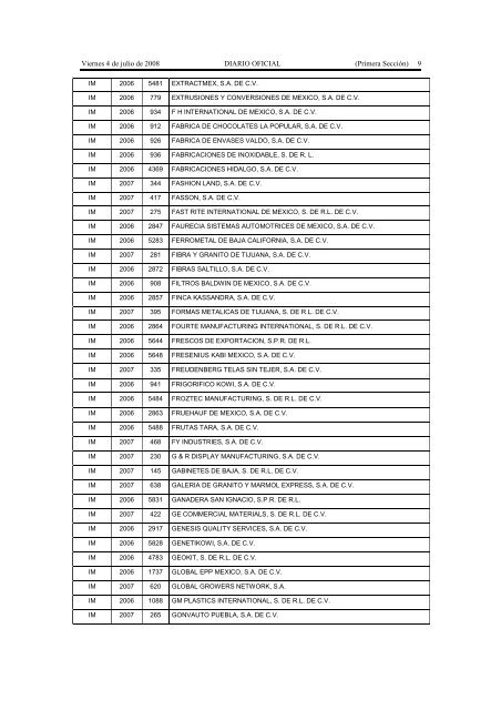 PROGRAMAS IMMEX SUSPENDIDOS 04072008.pdf - Grupo-fh.com