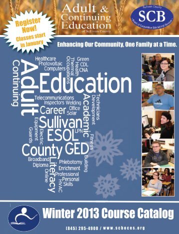 Winter 2013 Course Catalog - Sullivan County BOCES