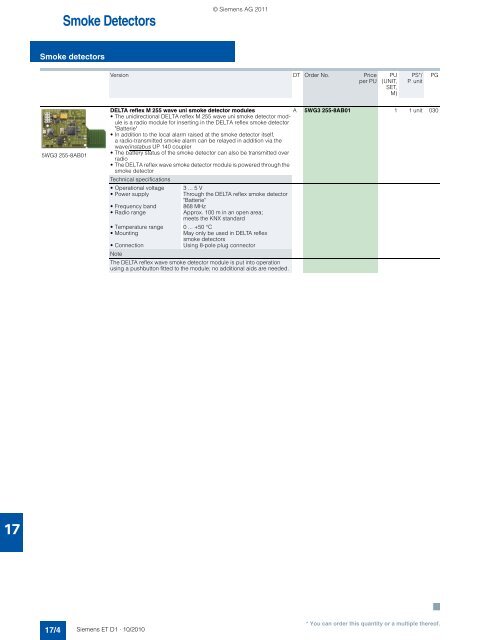 DELTA Switches and Socket Outlets Catalog ET D1 Â· 2011 - Sobel.rs