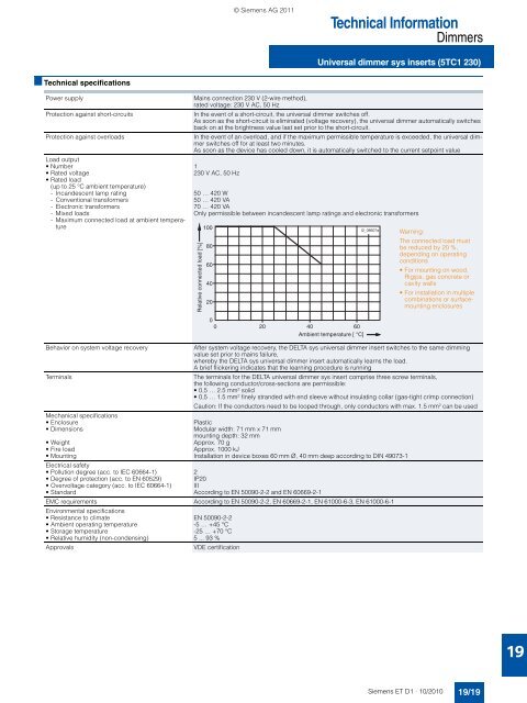 DELTA Switches and Socket Outlets Catalog ET D1 Â· 2011 - Sobel.rs