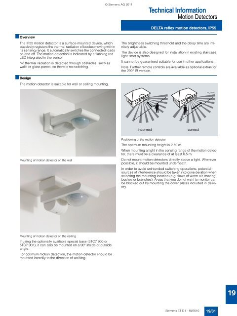 DELTA Switches and Socket Outlets Catalog ET D1 Â· 2011 - Sobel.rs