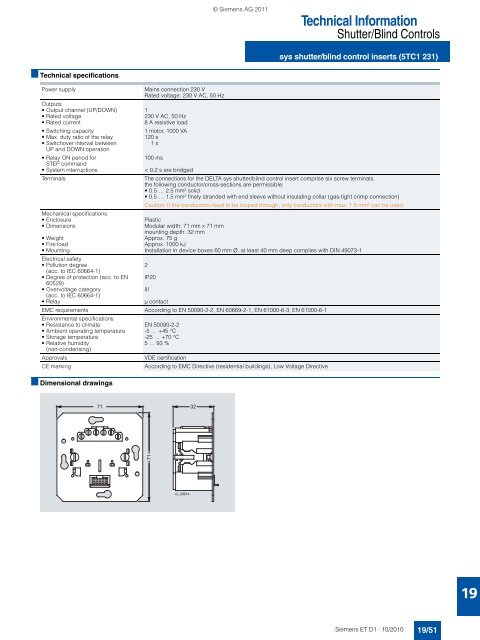 DELTA Switches and Socket Outlets Catalog ET D1 Â· 2011 - Sobel.rs