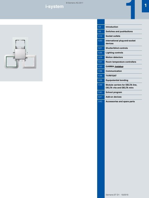 DELTA Switches and Socket Outlets Catalog ET D1 Â· 2011 - Sobel.rs