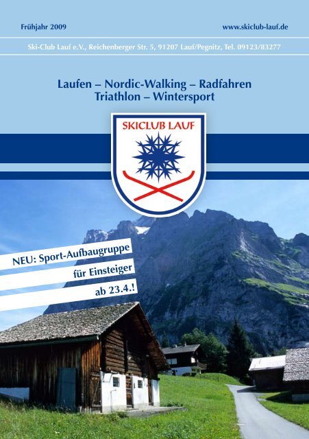 Laufen â€“ Nordic-Walking â€“ Radfahren Triathlon ... - Ski-Club Lauf eV