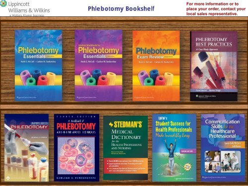 Phlebotomy Bookshelf - Lippincott Williams & Wilkins