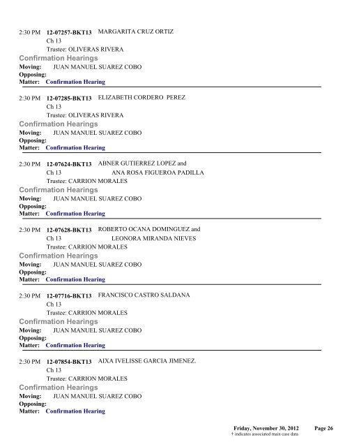 jose v toledo fed bldg & us courth courtroom 1 - District of Puerto Rico