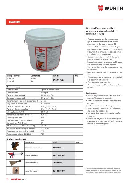 Revista Info Tecnica 2011 - Wurth