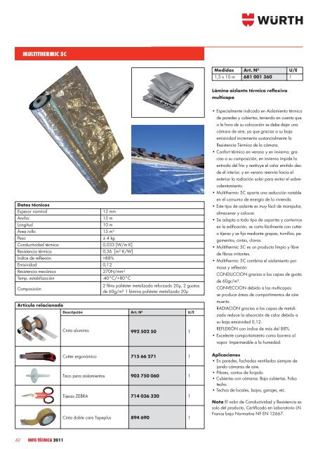 Revista Info Tecnica 2011 - Wurth