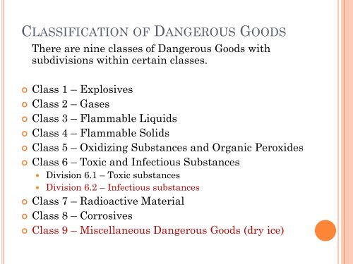 Transport of Hazardous and Biological Samples - OIE Africa