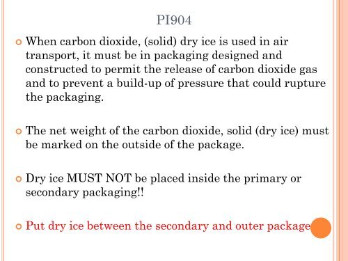 Transport of Hazardous and Biological Samples - OIE Africa