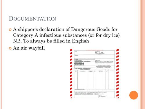 Transport of Hazardous and Biological Samples - OIE Africa