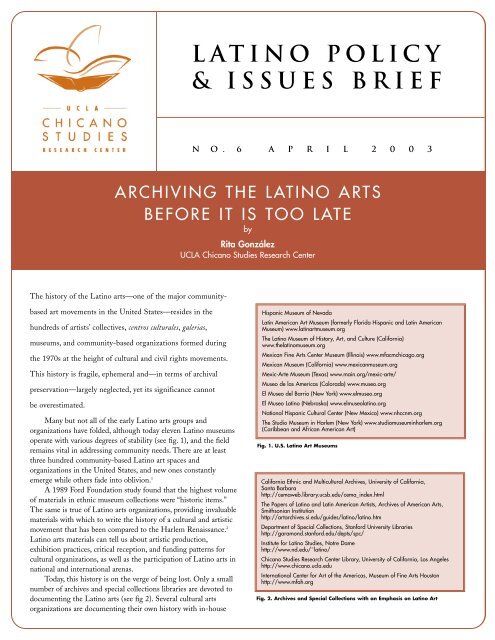 Download - the UCLA Chicano Studies Research Center