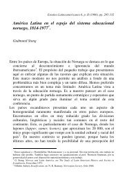 AmÃ©rica Latina en el espejo del sistema educacional noruego, 1814 ...