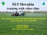 SUI Slovakia - European Crop Protection Association