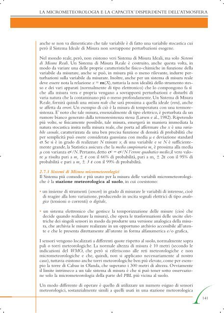 la micrometeorologia e la dispersione degli inquinanti ... - ARPA Lazio