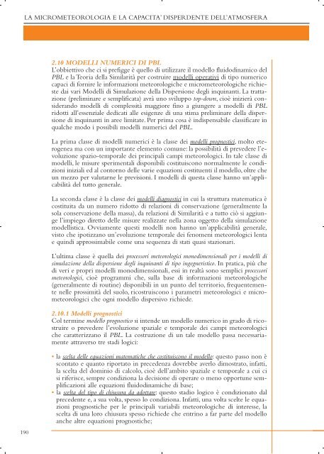 la micrometeorologia e la dispersione degli inquinanti ... - ARPA Lazio