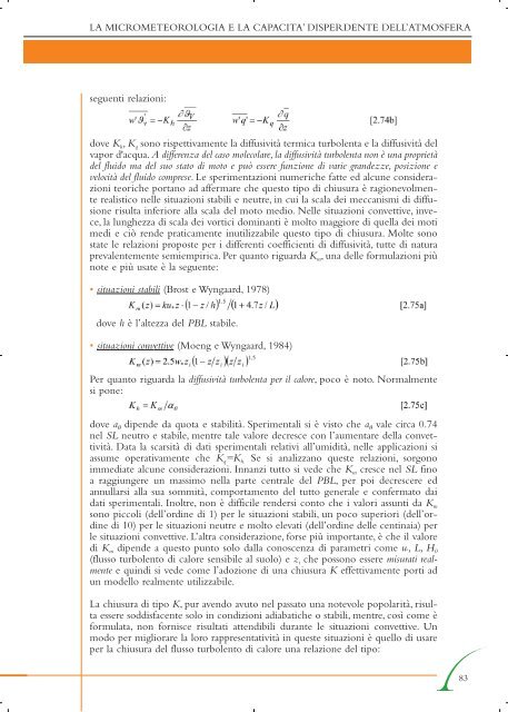 la micrometeorologia e la dispersione degli inquinanti ... - ARPA Lazio