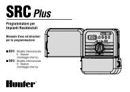 Centralina HUNTER modello SRC Plus - Irrigarden