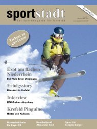 Exot am flachen Niederrhein - Ski-Klub Bayer Uerdingen