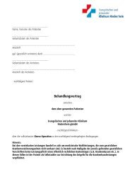 Selbstzahlervertrag Sleeve-OP Teil 2 - Evangelisches Klinikum ...