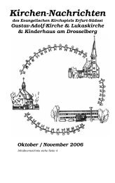 10 / 11 - Evangelische Kirchen in Erfurt