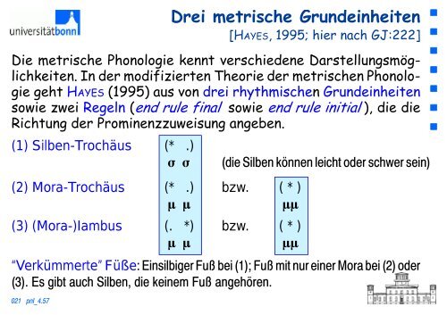 Ïƒ - Arbeitsbereich Sprache und Kommunikation - UniversitÃ¤t Bonn