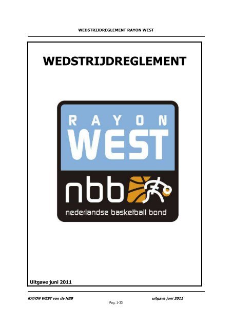 Rayon West Wedstrijdreglement 2011 _2_ (2).pdf - Rayon West - NBB