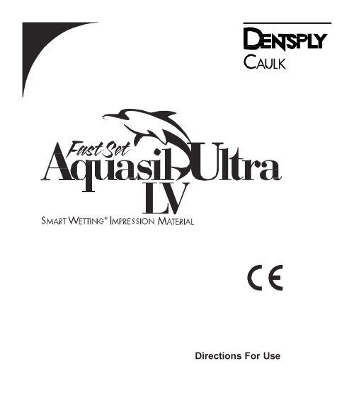 Directions For Use - Dentsply