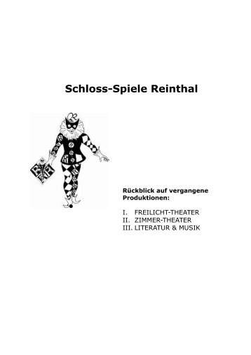 Schloss-Spiele Reinthal