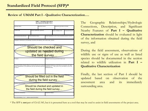 Uniform Mitigation Assessment Method TRAINING MANUAL