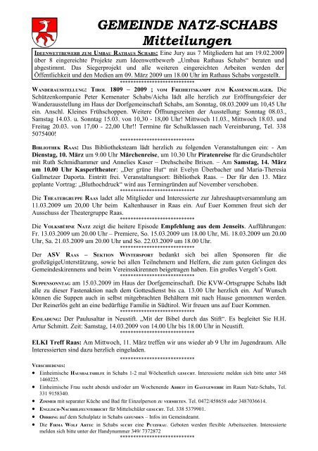 Pfarrbrief Nr. 11/2009 (217 KB) - .PDF