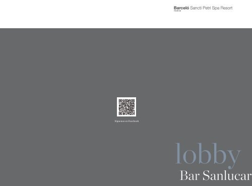 Descargue la carta del Lobby Bar