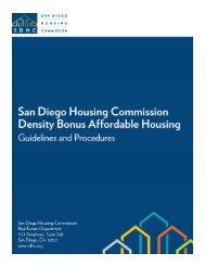 Density Bonus Procedures Manual - San Diego Housing Commission