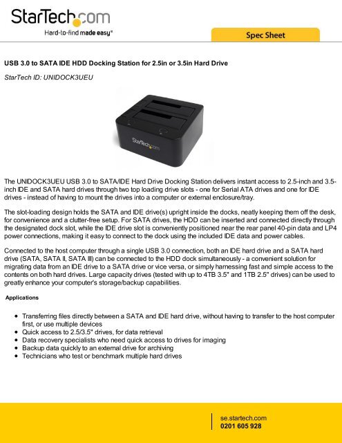 Used USB to SATA Tray