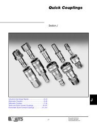 J Quick Couplings - Watts Fluid Air