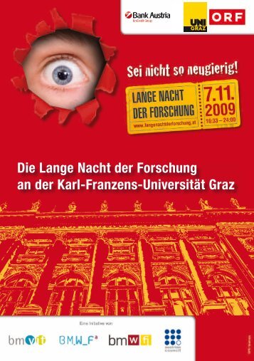 Die Lange Nacht der Forschung an der Karl-Franzens-UniversitÃ¤t Graz