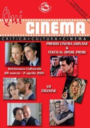 C R I T I C A â¢ C U L T U R A â¢ C I N E M A - Cine Circolo Romano